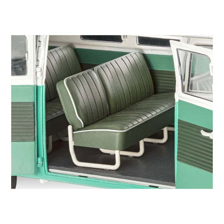 Zestaw do sklejania Revell - autobus vw t1 1:24 - 146 szt. - m.in. podstawowe kolory farb