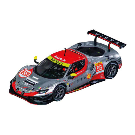 Carrera ferrari 296 gt3 vista na korcie, nr 55 fia wec 2024 - 1:32