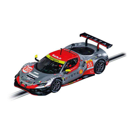 Carrera ferrari 296 gt3 vista na korcie, nr 55 fia wec 2024 - 1:32