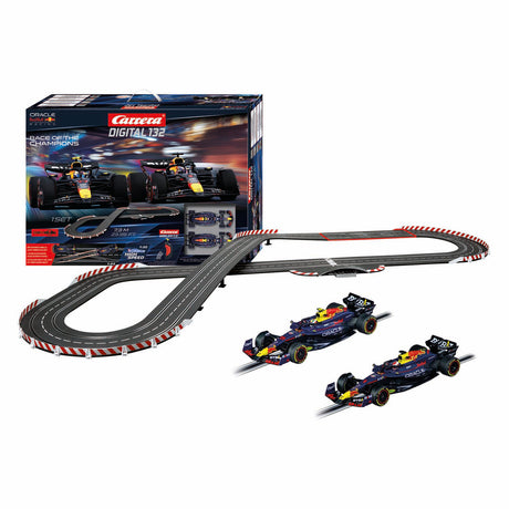 Wyścig mistrzów Carrera - tor wyścigowy cyfrowy 132 - rb20 m. Verstappen S. perez