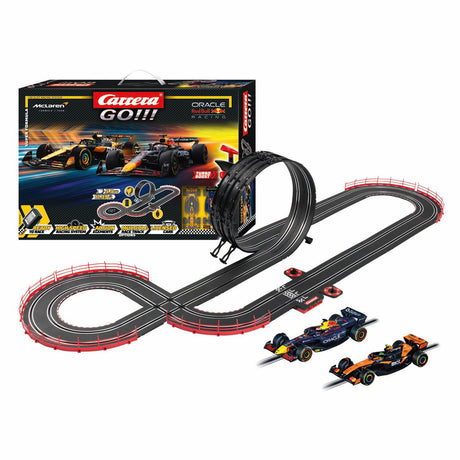Carrera, idź!!! super formuła toru wyścigowego – m.in. verstappen, nr 1 kontra l. Norrisa, nr 4