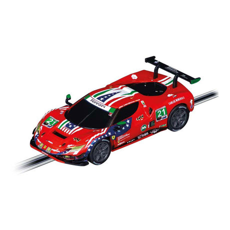 Carrera ferrari 296 gt3 na korsie nr 2 - 1:43