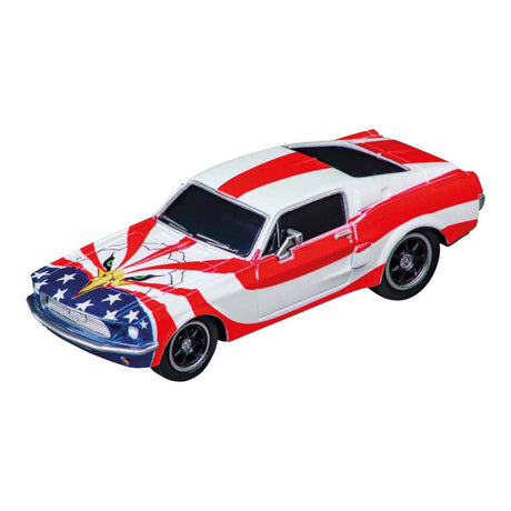 Carrera ford mustang 67 gwiazdek i pasków - 1:43