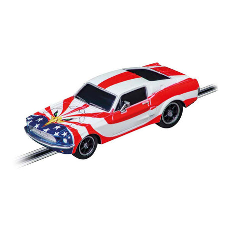 Carrera ford mustang 67 gwiazdek i pasków - 1:43