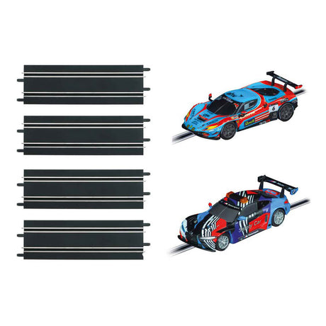 Carrera, idź!!! Zestaw rozszerzający GT Racer 1:43 - BMW M4 GT3 kontra Ferrari 296 gt3