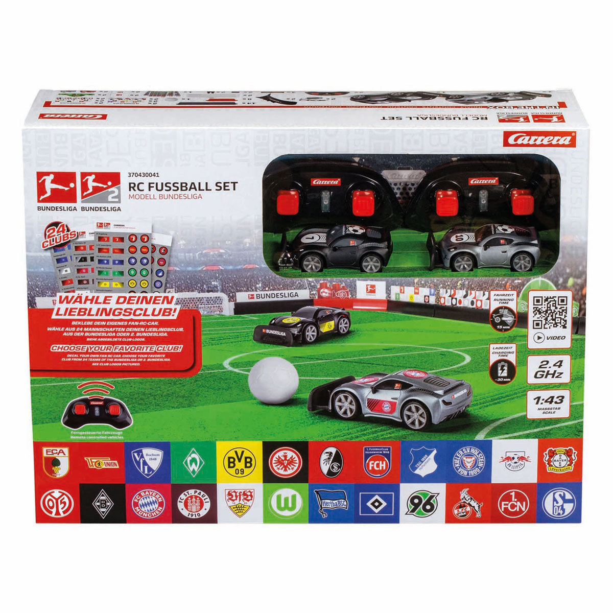 Zestaw piłkarski Carrera RC 2,4 GHz Bundesliga
