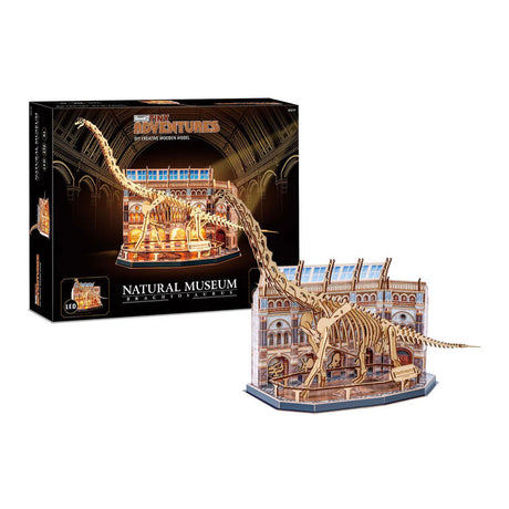 Revell małe przygody brachiozaur z muzeum przyrodniczego - 216 szt.
