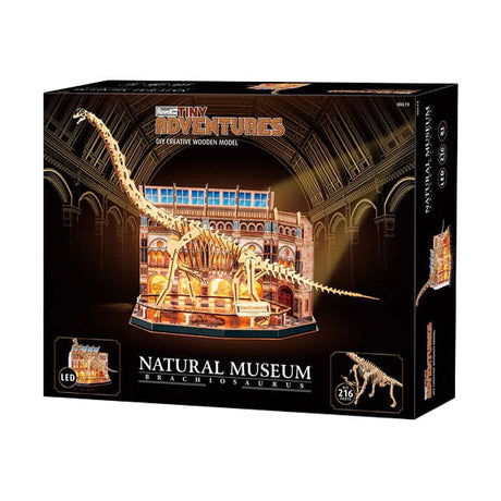 Revell małe przygody brachiozaur z muzeum przyrodniczego - 216 szt.