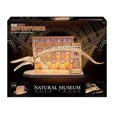 Revell Małe Przygody Muzeum Naturalne Płetwal Błękitny - 222 szt.
