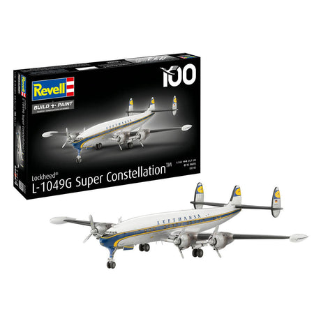 Zestaw do sklejania Revell Lockheed l.1049g Super Constellation Lufthansa 1:144 - 95szt.