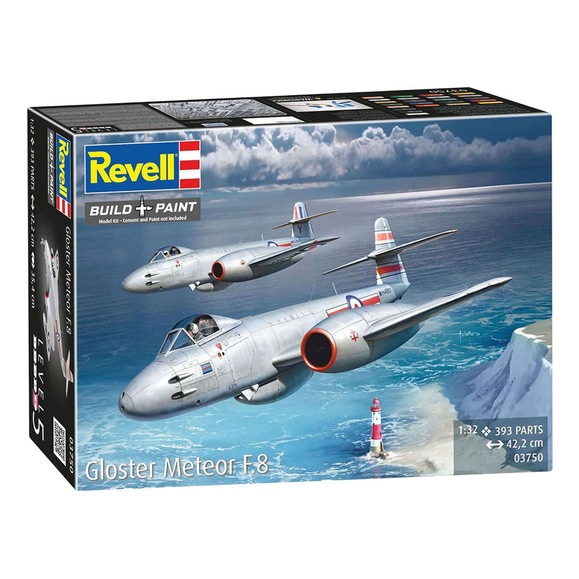 Model Revell Gloster Meteor f.8 1:32 - 393szt.