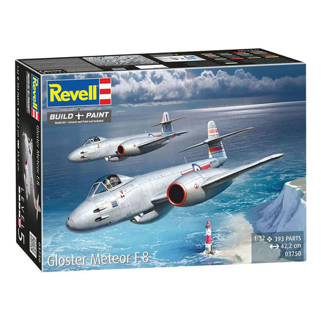 Model Revell Gloster Meteor f.8 1:32 - 393szt.