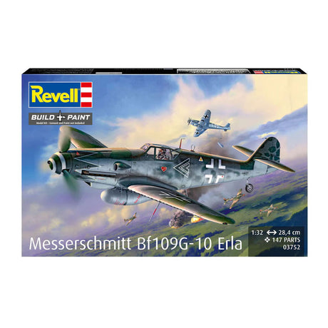 Zestaw do sklejania Revell messerschmitt bf109g-10 erla 1:32 - 147szt