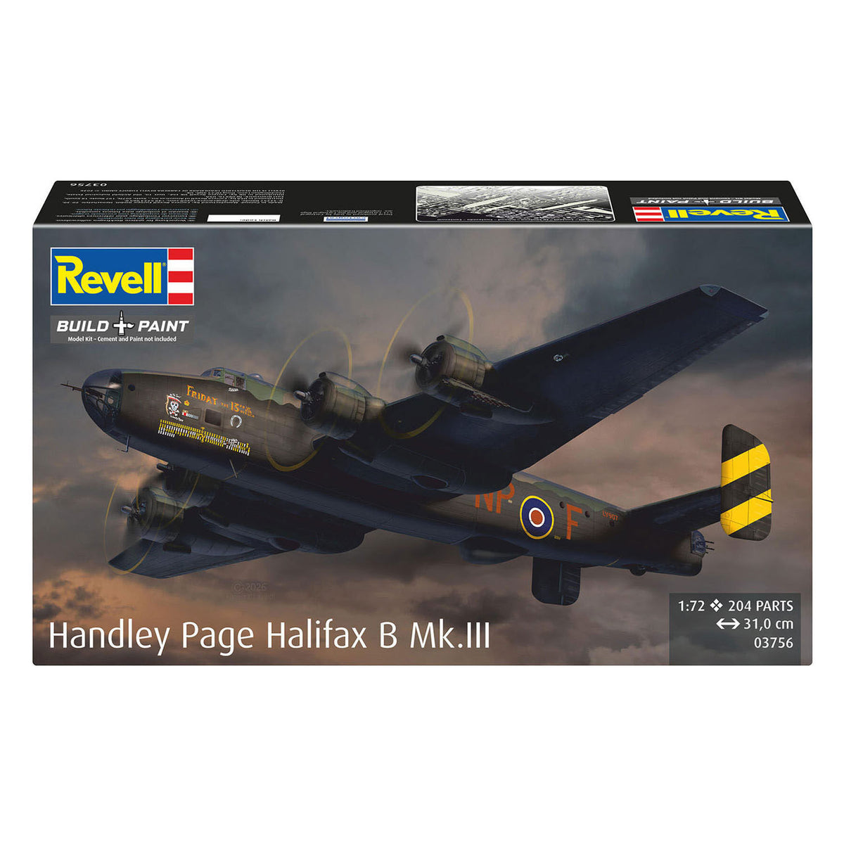 Revell modelbouwpakket handley page halifax b mk.iii 1:72 - 257dlg.