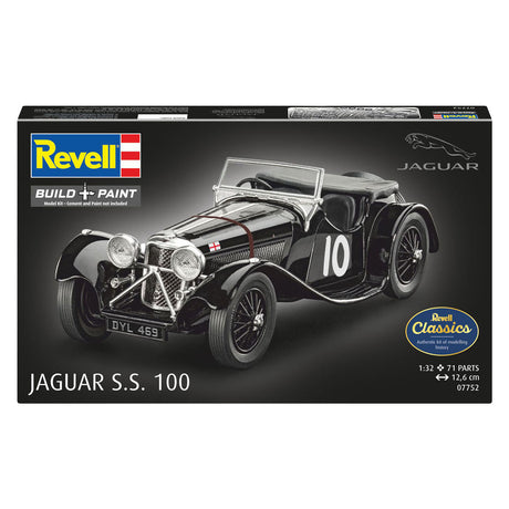 Zestaw do sklejania Revell Jaguar SS 100 1:32 - 71 szt.