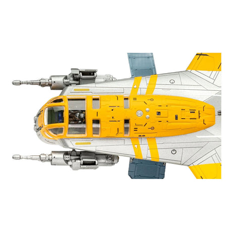 Zestaw modelarski firmy Revell z herbem mandaloriańskim i grogu do golenia w skali 1:72 - 101 sztuk.