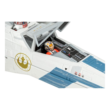 Zestaw modelarski firmy Revell Mandalorian i Grogu New Republic X-Wing Fighter 1:57 - 38 sztuk.