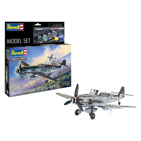 Zestaw modelarski Revell Zestaw modeli messerschmitt bf109g-10 erla 1:32 - 147szt.