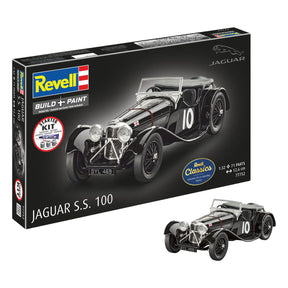 Zestaw startowy Revell do modelu Jaguar SS 100 1:32 - 75 szt.