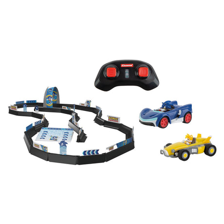 Zestaw wyścigowy Carrera rc 2,4 GHz Race Track Team Sonic Racing - 1:43