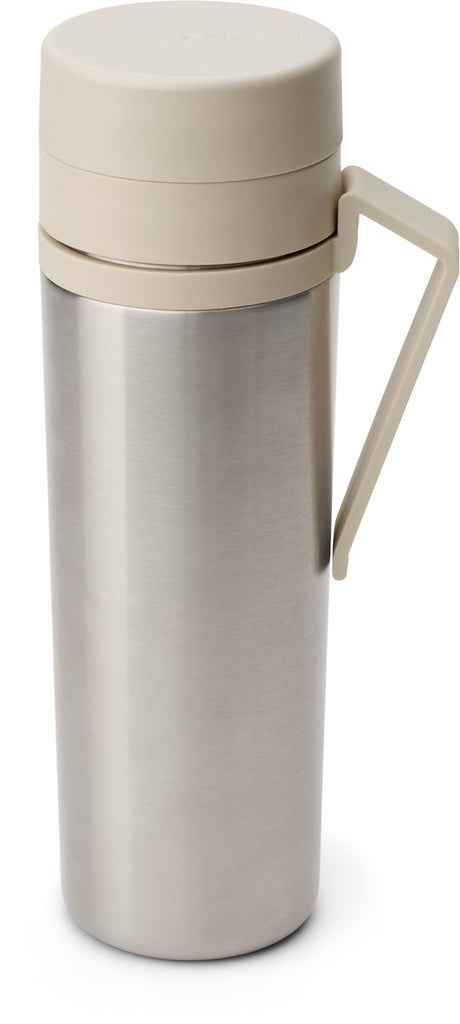 Brabantia make take termos - filiżanka do kawy na wynos - 500 ml - delikatny beż