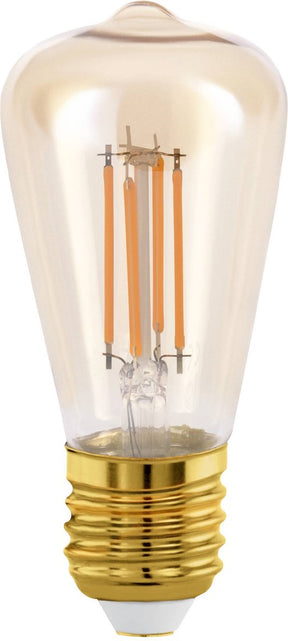 Lampa LED Eglo - ø 4,8 cm - E27 - bursztynowa