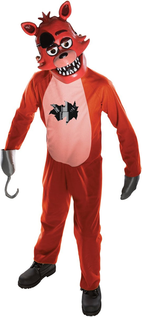 Rubiny - kostium z horroru - kostium foxy dziecięcy - pomarańczowy, brązowy - rozmiar 116 - halloween - przebranie