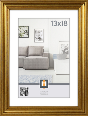 Fotolijst salerno 13x18cm - goud