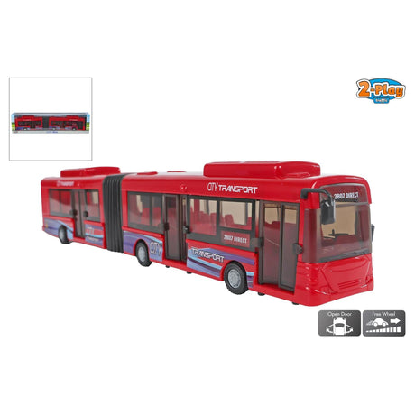 Autobus harmonijkowy 2-osobowy 39cm Autobus harmonijkowy 39cm