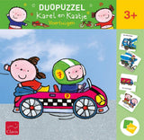 Puzzle duetu Karel i Kaatje. 2+