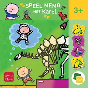 Zagraj w Memo z Karelem. cześć dino! 2+