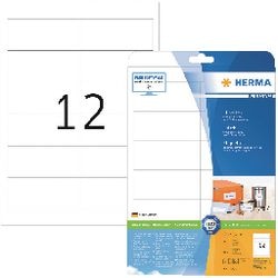 Niemarkowy sans marque herma prem. etykiety 97x42,3 25 arkuszy DIN A4 300 sztuk 5056