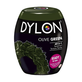Farba tekstylna Basic Dylon do prania w pralce oliwkowo-zielona 350 gr