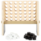 Mała stopa - cztery na 1 linii Wood Golden Edition Game
