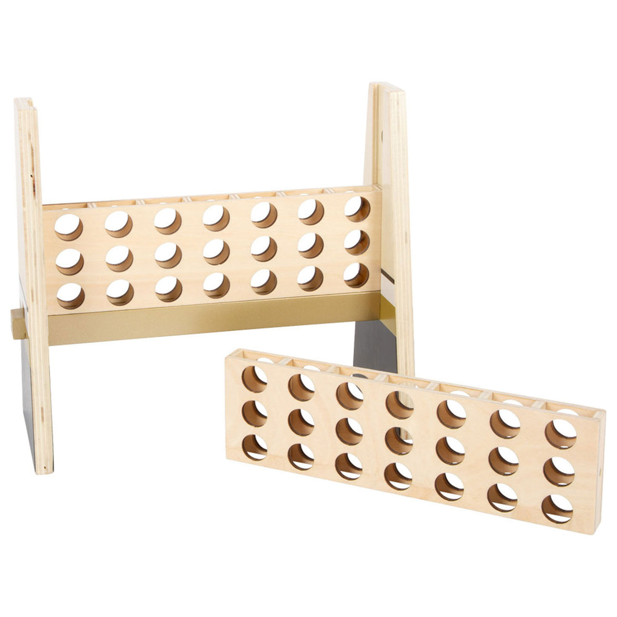 Mała stopa - cztery na 1 linii Wood Golden Edition Game