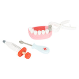 Mała Stopka - drewniany zestaw lekarz i dentysta 2w1 w etui