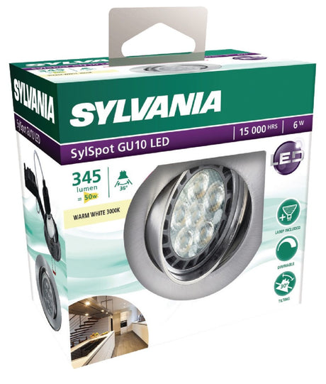 Downlight led Sylvania syl-0053381 6 w 3000 k 345 lm