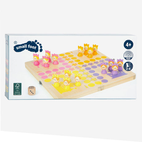 Mała stopa - drewniana gra ludo księżniczka