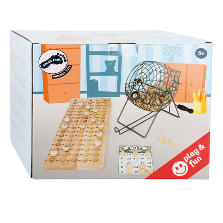 Mała stopa - drewniana gra bingo