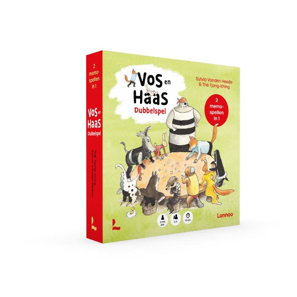 Lannoo vos en haas - dubbelspel 4+