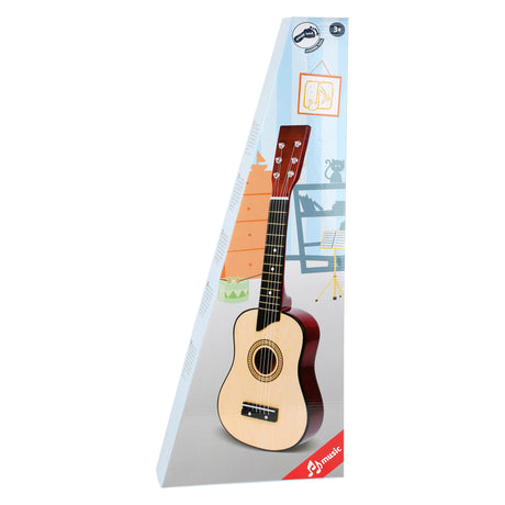 Mała stopka - drewniana gitara klasyczna, 65cm
