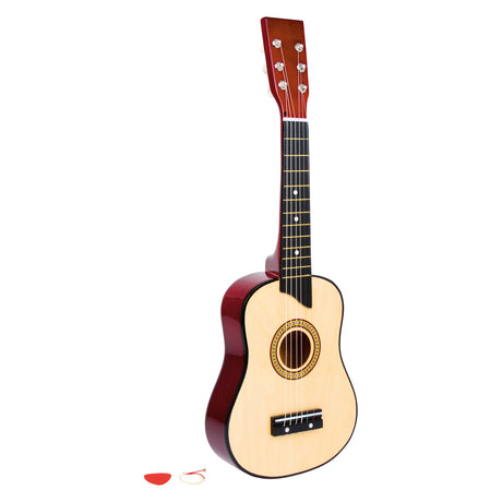 Mała stopka - drewniana gitara klasyczna, 65cm