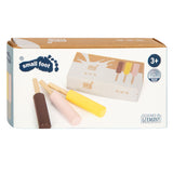 Mała Stopa - lody drewniane, 3 sztuki.