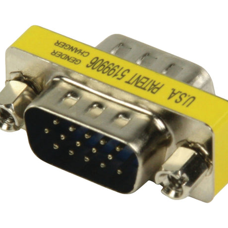 Valueline gchd-mm15p metalowy adapter mini vga hd15p męski - hd15p męski