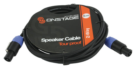 K ouml;nig onstage könig onstage CBSS2-6 kabel głośnikowy 2 x 1,50 mm 6,00 m