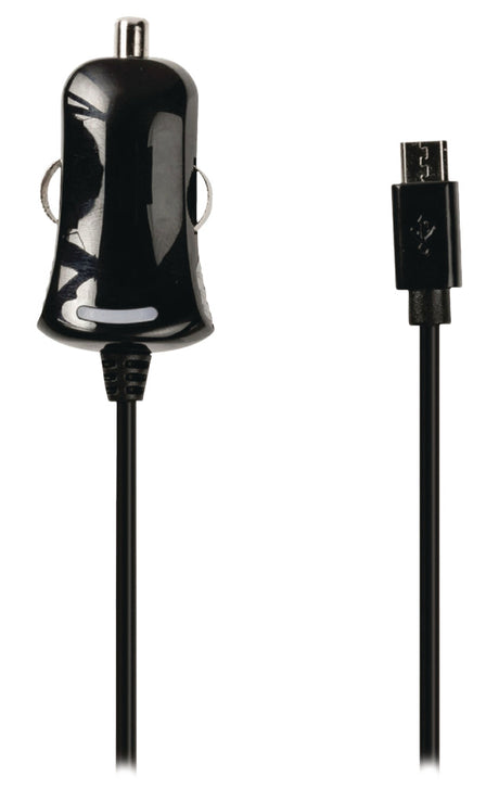 Valueline vlmb60890b10 ładowarka samochodowa micro USB micro USB męski - złącze samochodowe 12 V 1,00 m czarny 2.1a
