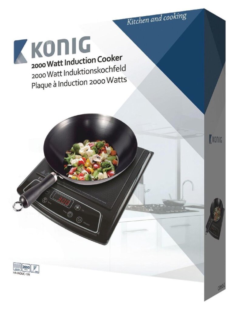 Kouml;nig kuchenka indukcyjna 2000w czarna