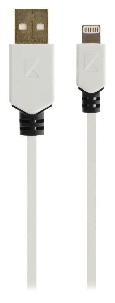 K ouml;nig knm39300w10 kabel do synchronizacji i ładowania 8-pinowy męski Lightning - USB 2.0 męski 1,00 m biały