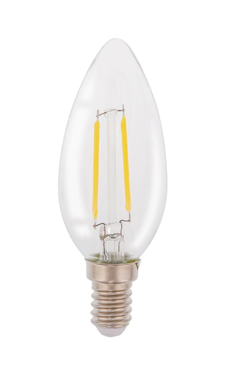 HQ LFE14CAND001 Żarówka LED Retro E14 Świeca 2W 210LM 2700K