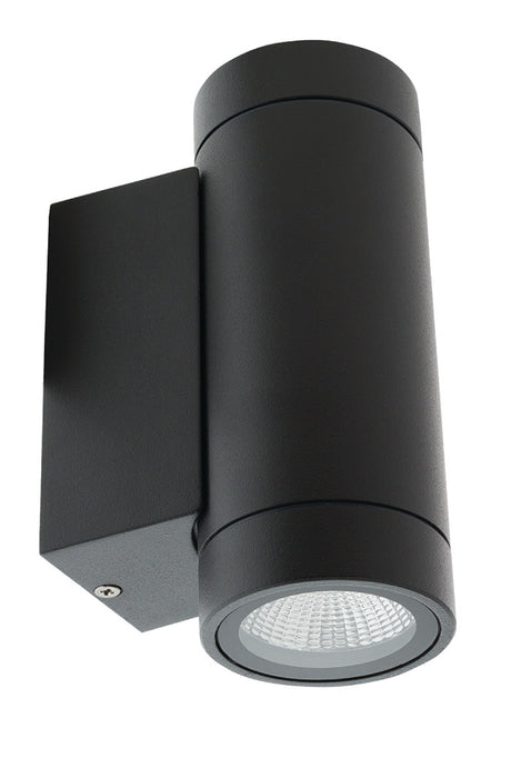 HQ ledwlout01 zewnętrzny kinkiet LED 6 w 190 lm czarny